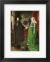 The Portrait of Giovanni Arnolfini and his Wife Giovanna Cenami Fine Art Print