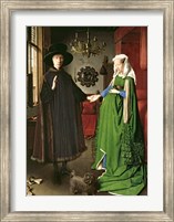 The Portrait of Giovanni Arnolfini and his Wife Giovanna Cenami Fine Art Print