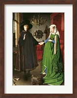 The Portrait of Giovanni Arnolfini and his Wife Giovanna Cenami Fine Art Print