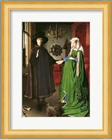 The Portrait of Giovanni Arnolfini and his Wife Giovanna Cenami Fine Art Print