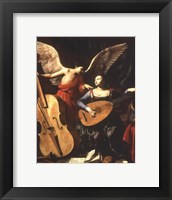 St. Cecilia and the Angel Framed Print