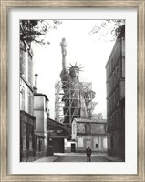 Statue of Liberty in Paris, 1886 Fine Art Print