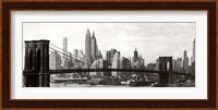Brooklyn Bridge - panorama Fine Art Print