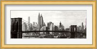 Brooklyn Bridge - panorama Fine Art Print