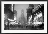 Times Square, 1949 Framed Print