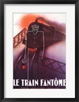 Le Train Fantome Framed Print