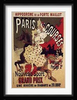 Paris Courses Fine Art Print