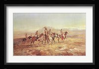 Sun River War Party Fine Art Print