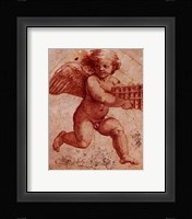 Angelo Con Flauto Fine Art Print