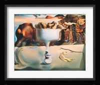 Apparition Of Face And Fruit Dish On A B Fine Art Print