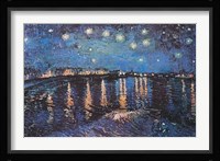 Starlight Over The Rhone Fine Art Print