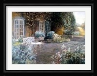 Garden Terrace Fine Art Print