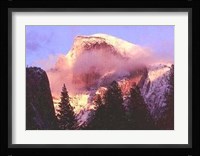 Half Dome, Winter Sunset, Yosemite Fine Art Print