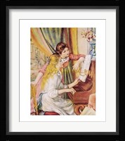 Two Young Girls at the Piano Fine Art Print