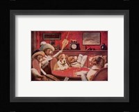 Sitting Up With A Sick Friend Fine Art Print