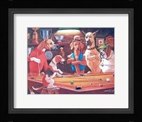 Hey! One Leg On The Floor Fine Art Print