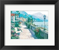 Bellagio Promenade (Small) Framed Print