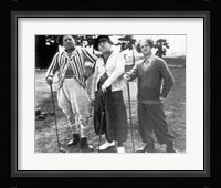 Three Stooges: Golf With Your Friends Fine Art Print