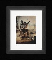 Banjo Lesson Framed Print