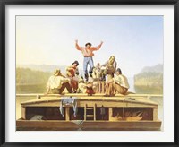 The Jolly Flatboatmen Fine Art Print