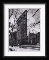 Flat Iron Building Framed Print