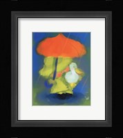 Me With Duck Framed Print
