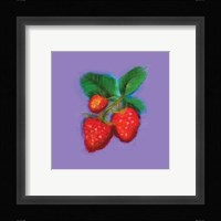 Raspberries Framed Print