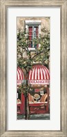 Red Striped Awning Fine Art Print