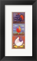 Chicken Panel Fine Art Print