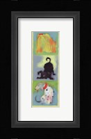 Puppy Panel Framed Print