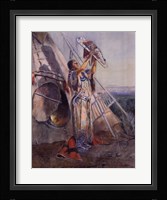 Sun Worship In Montana Fine Art Print