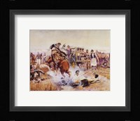 Bronc To Breakfast Fine Art Print
