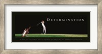 Determination-Golfer Fine Art Print