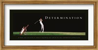 Determination-Golfer Fine Art Print