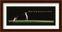 Determination-Golfer Fine Art Print