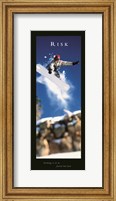 Risk-Snowboarder II Fine Art Print