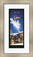 Risk-Snowboarder II Fine Art Print