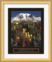 Serenity - Mt. Rainier Fine Art Print