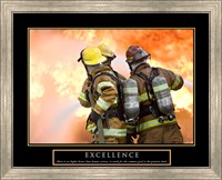 Excellence - Three Firemen Fine Art Print