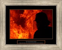 Courage - Fireman Fine Art Print
