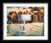 Apparition Of Face And Fruit Dish On A B Fine Art Print