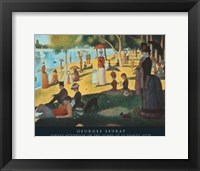 Sunday Afternoon on the Island of La Grande Jatte, c.1886 Fine Art Print