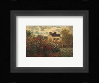 Artist Garden In Argenteuil Fine Art Print
