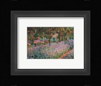 Artist's Garden At Giverny, 1900 Fine Art Print