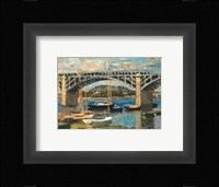 Bridge at Argenteuil (bridge center) Fine Art Print