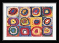 Farbstudie Quadrate, 1913 Fine Art Print