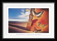 Paysage Aux Papillons Fine Art Print