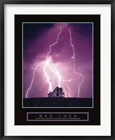 Bad Luck-Lightning Fine Art Print