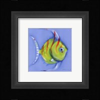 Striped Angel Fish Fine Art Print