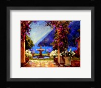 Seaside Fountain Fine Art Print